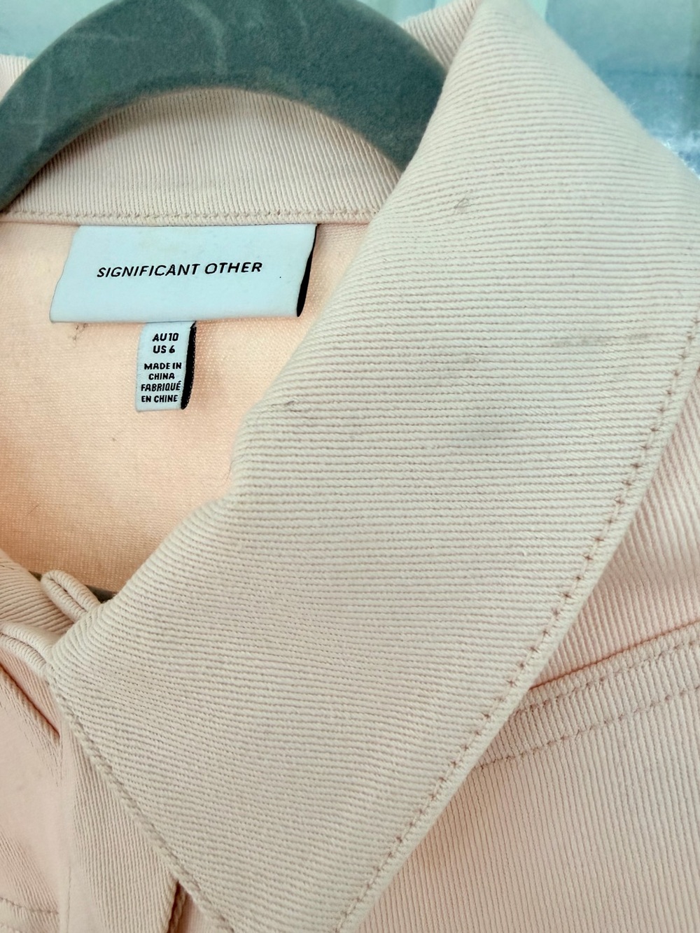 Significant Other Australia Pale Denim Belted Utility Jacket - Picture 2 of 8